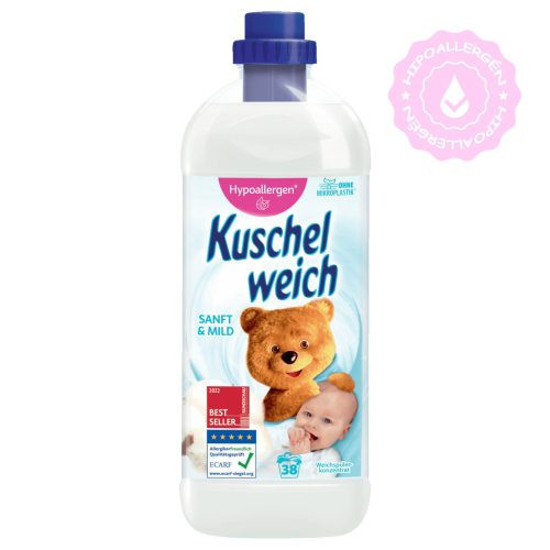 KUSCHELWEICH öblítő hipoallergén finom & enyhe illat 1 L