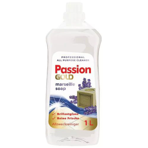 PASSION GOLD univerzális tisztító folyadék Marseille szappanos 1L