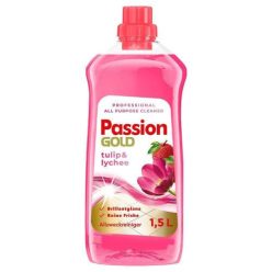   PASSION GOLD felmosó folyadék tulipán és licsi illat 1,5 L