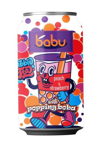 Babu Bubble Tea Barack-Eper 315ml DRS