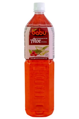 Babu Aloe Vera 1,5l Gránátalma DRS