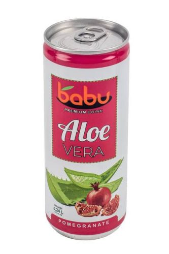 Babu Aloe Vera 240ml Gránátalma DRS