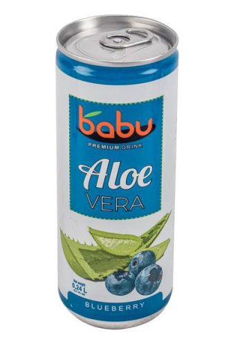 Babu Aloe Vera 240ml Áfonya DRS