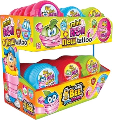 Johny bee miniroll tetoválással